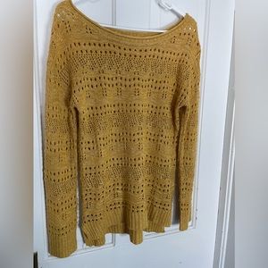 Solid Open Stitch Sweater— Maurices